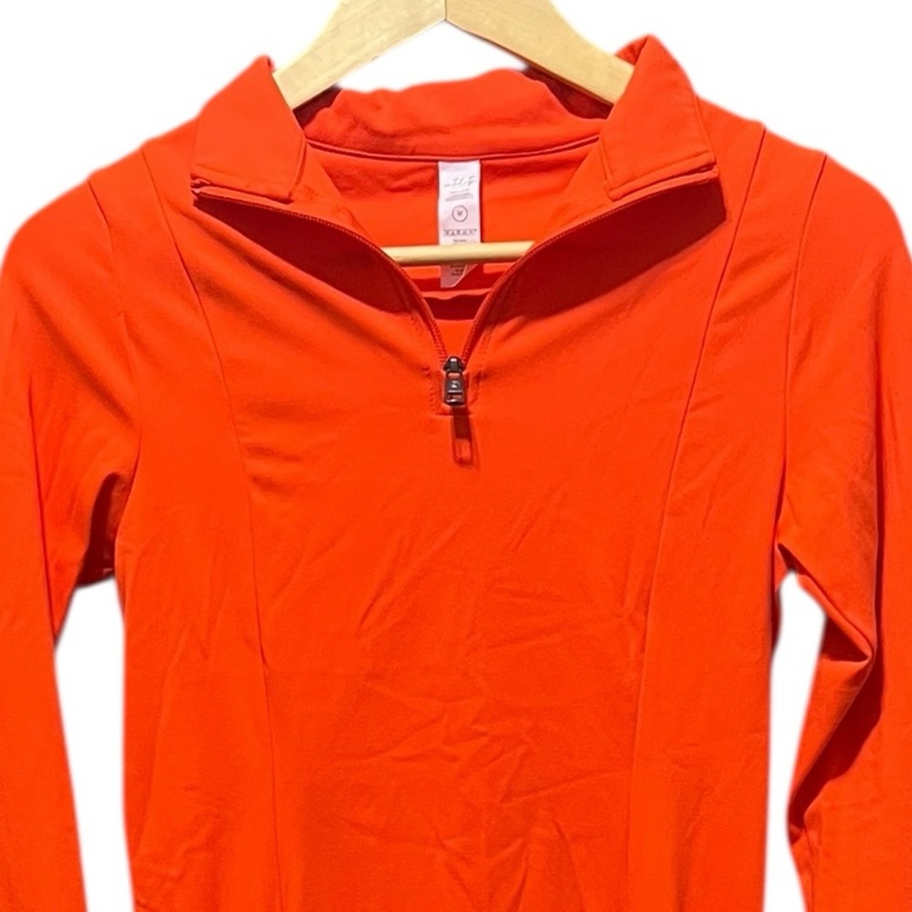 Balance Athletica Tati Bodycon Orange Dress Size Medium - Picture 3 of 10